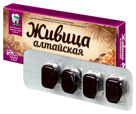 СМОЛКА АЛТАЙСКИЙ НЕКТАР Живица Алтайская листвен с пчел воском (прополис) №4