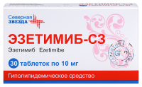 ЭЗЕТИМИБ-СЗ таб 10мг №30