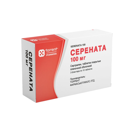 СЕРЕНАТА таб 100мг N30 #