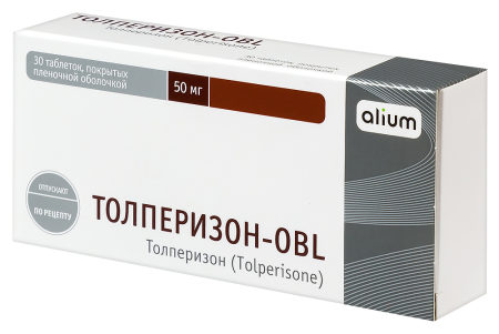 ТОЛПЕРИЗОН-OBL таб 50мг N30 #