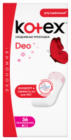 КОТЕКС прокл ежедн DEO Ультратонкие N56