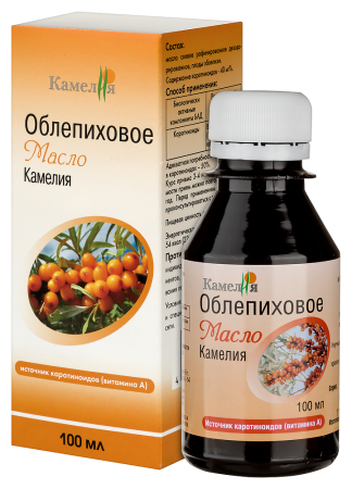 ОБЛЕПИХОВОЕ МАСЛО 100мл  Камелия
