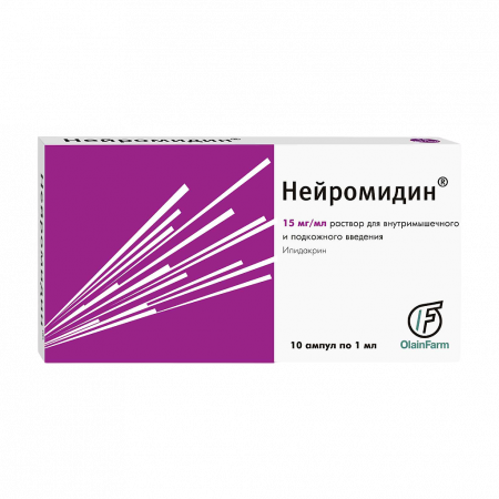 НЕЙРОМИДИН амп 15мг/мл 1мл N10