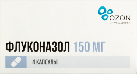 ФЛУКОНАЗОЛ капс 150мг N4  ОЗОН