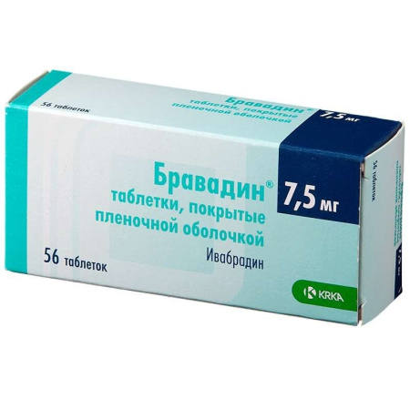 БРАВАДИН таб 7,5мг N56