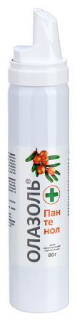 ОЛАЗОЛЬ+ПАНТЕНОЛ крем-аэр 80г