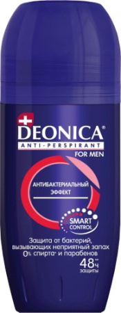 DEONICA FOR MAN део-ролик Антибактериальный эффект 50мл