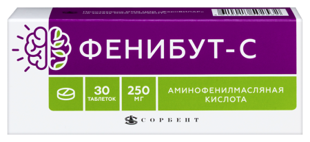 ФЕНИБУТ-С 0,25 N30 таб
