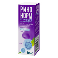 РИНОНОРМ КОМФОРТ спрей наз 0,1+5мг/доза 10мл фл №1