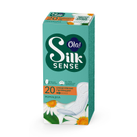 ОЛА OLA! прокладки ежедневные SILK SENSE Daily Deo Ромашка №20