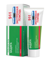 911 ЭКСТРЕННАЯ ПОМОЩЬ БАДЯГА гель для тела 100мл