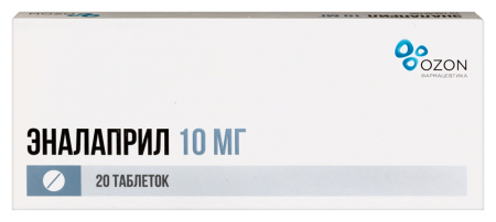 ЭНАЛАПРИЛ таб 10мг N20  ОЗОН