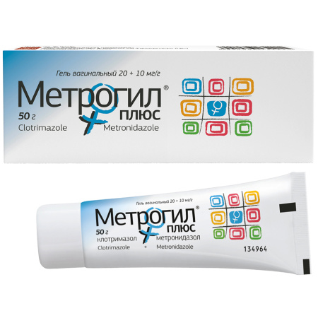 МЕТРОГИЛ ПЛЮС гель вагин 50г (апликаторы №1)
