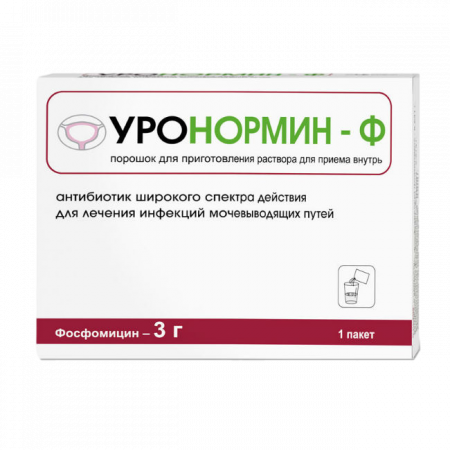 УРОНОРМИН-Ф пор/внутрь 3г N1 #^^