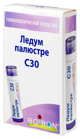 ЛЕДУМ ПАЛЮСТРЕ С30 гомеопат монокомп препарат растит происхожд 4,0 гранулы гомеопат