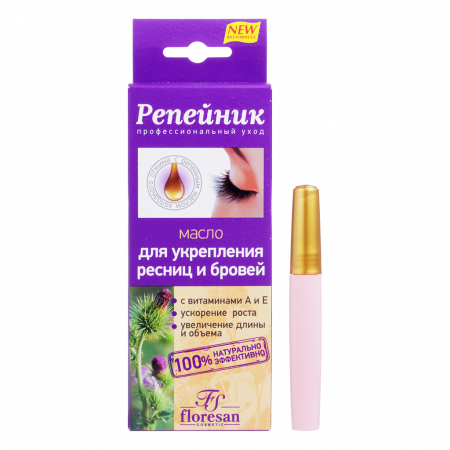 ФЛОРЕСАН РЕПЕЙНИК масло д/укреп ресниц/бровей тушь 8мл