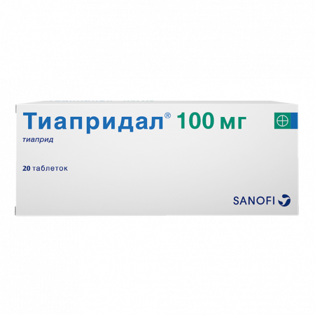 ТИАПРИДАЛ таб 100мг N20