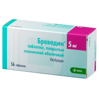 БРАВАДИН таб 5мг N56