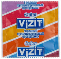 ПРЕЗЕРВАТИВЫ ВИЗИТ Color N12 # М