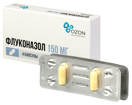 ФЛУКОНАЗОЛ капс 150мг N4  ОЗОН