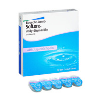 BAUSCH+ LOMB SOFLENS DAILY DISPOSABLE ОДНОДНЕВНЫЕ КОНТАКТНЫЕ ЛИНЗЫ /-5,00/ N90
