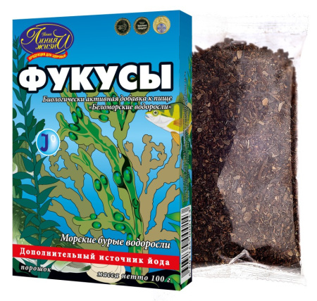 ФУКУС водоросли 100г  Инвит