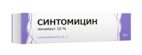 СИНТОМИЦИНА линимент 10% 25г  Тульская ФФ