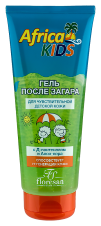 ФЛОРЕСАН AFRICA KIDS Гель ПЗ Алое-вера 200мл (Ф-409)