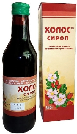 ХОЛОС сироп 340г