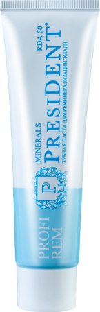 ПРЕЗИДЕНТ PROFI Зубная паста Rem Minerals 50мл