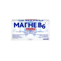 МАГНЕ В6 ФОРТЕ таб. п/п/о 100мг+10мг №60