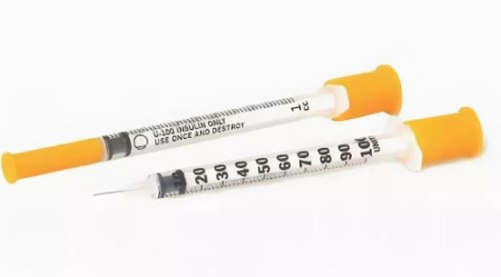 ШПРИЦ SFM Инсул 3-х комп (интегр игла) U-100 1мл (0,33х12,7/29G) N10