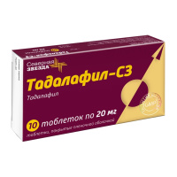 ТАДАЛАФИЛ-СЗ таб 20мг N10