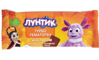 Гематоген турбо детский с инулином Лунтик 35г