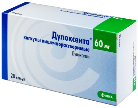 Дулоксента капс. кш/раств 60мг N28