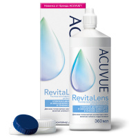 ACUVUE REVITALENS Раствор многофункциональный дезинфицирующий с контейнером для линз 360мл