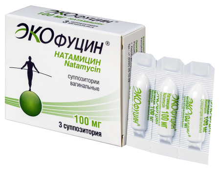 ЭКОФУЦИН супп ваг 100мг N3