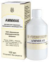 АММИАК р-р 10% 100мл  Ивановская ФФ (пласт)