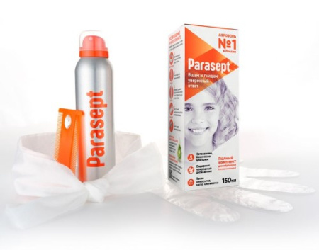 PARASEPT HIMIK аэрозоль средство педикулицидное 150мл