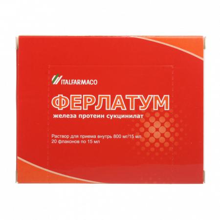 ФЕРЛАТУМ р-р 15мл N20