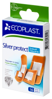 ПЛАСТЫРЬ ECOPLAST Набор Тканный Silver protect №16