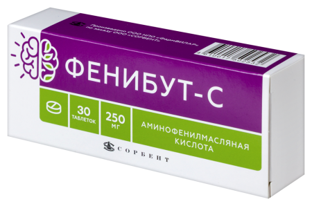 ФЕНИБУТ-С 0,25 N30 таб
