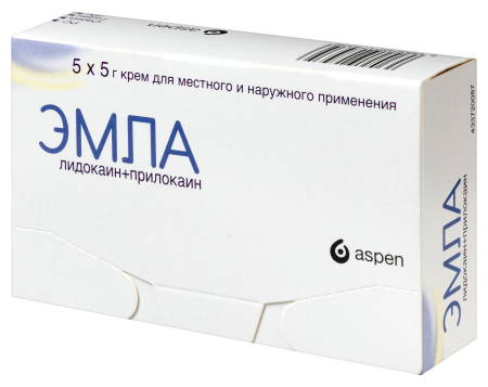 ЭМЛА КРЕМ 5г N5