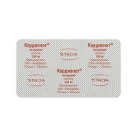 КАРДИОНАТ капс 250мг N40 #