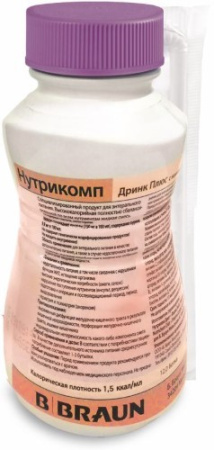 НУТРИКОМП ДРИНК ПЛЮС смесь жид энтер 200мл (клубн)