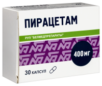 ПИРАЦЕТАМ капс 400мг N30  Белмедпрепараты