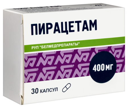 ПИРАЦЕТАМ капс 400мг N30  Белмедпрепараты