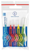 КУРАПРОКС Ершики межзубные CPS150 Handy mixed set №5 (набор с держателем)