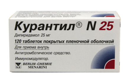 КУРАНТИЛ N таб 25мг N120 #