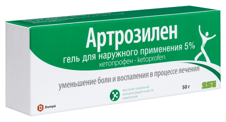 Артрозилен гель д/нар. прим. 5% туба 50г